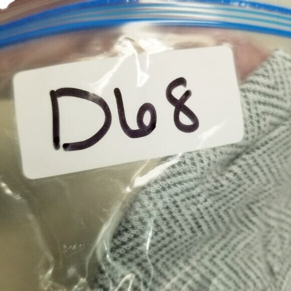 Adidas Men's L Gray & White Full Zip Jacket With Gold Logo‎ Stretchy Lightweight - Picture 14 of 14